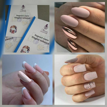 Curs coafura și make-up, curs de baza unghii tehnice